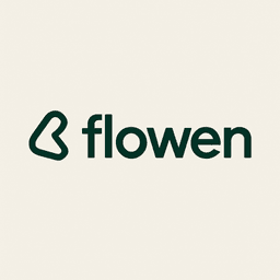 Flowen Logo White
